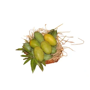 Fresh Cheruku Rasalu Mango with golden-yellow skin