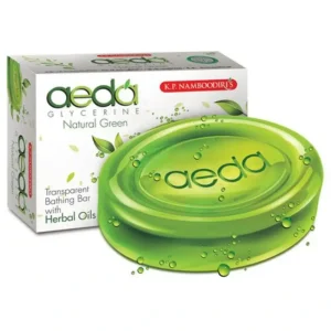 K P Namboodiri's Aeda Glycerine Natural Green Soap