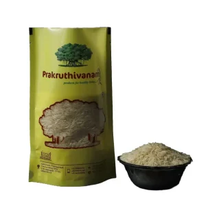 Prakruthivanam Fine Rice (Unpolished) 1-Kg
